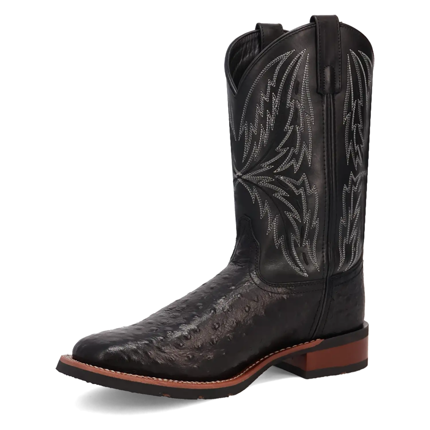 Laredo Stride - Men's Ostrich Leather Cowboy Boots