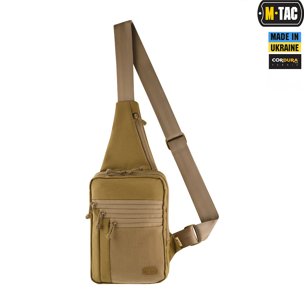 M-Tac Concealed Carry Sling Bag Elite Gen.IV with Loop Panel