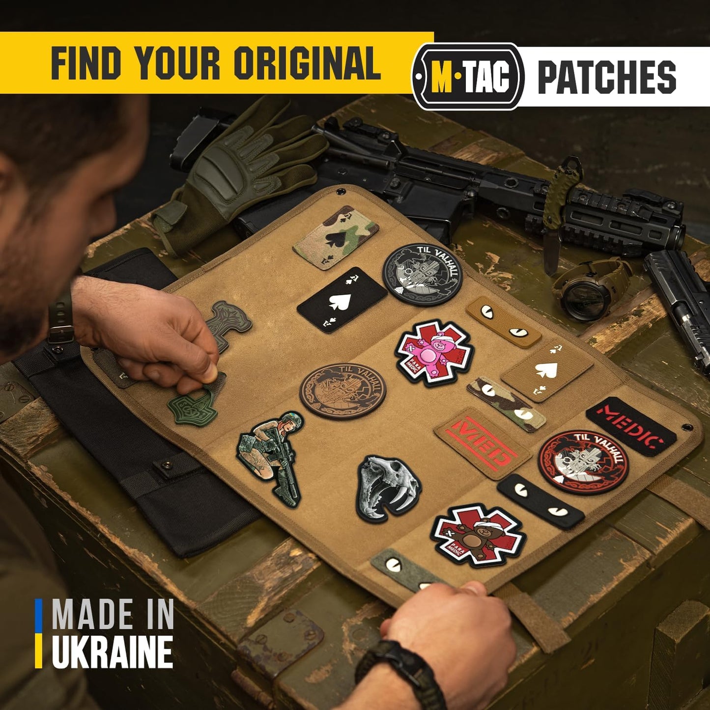 M-Tac Morale Patch Paramedic Bear PVC