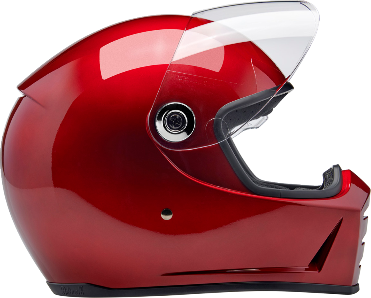BILTWELL Lane Splitter Helmet - Metallic Cherry Red - Large 1004-351-504