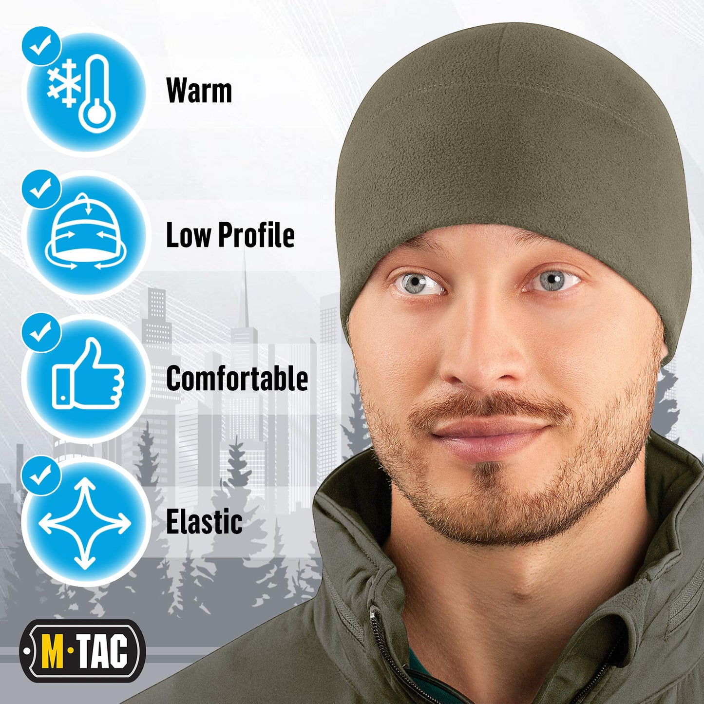 M-Tac Fleece Watch Cap (320 g/m2)