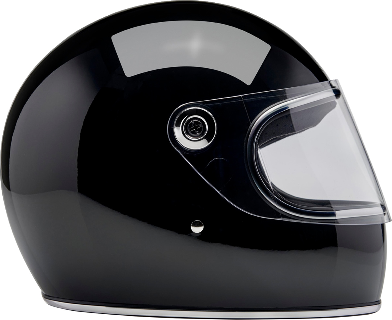 BILTWELL Gringo S Helmet - Gloss Black - Large 1003-101-504
