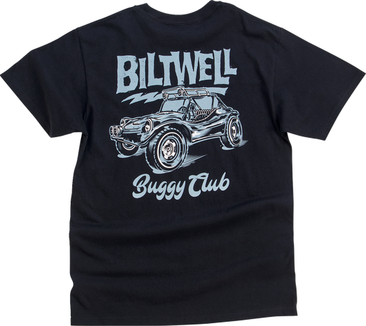 BILTWELL Buggy T-Shirt - Black - XL 8101-071-005