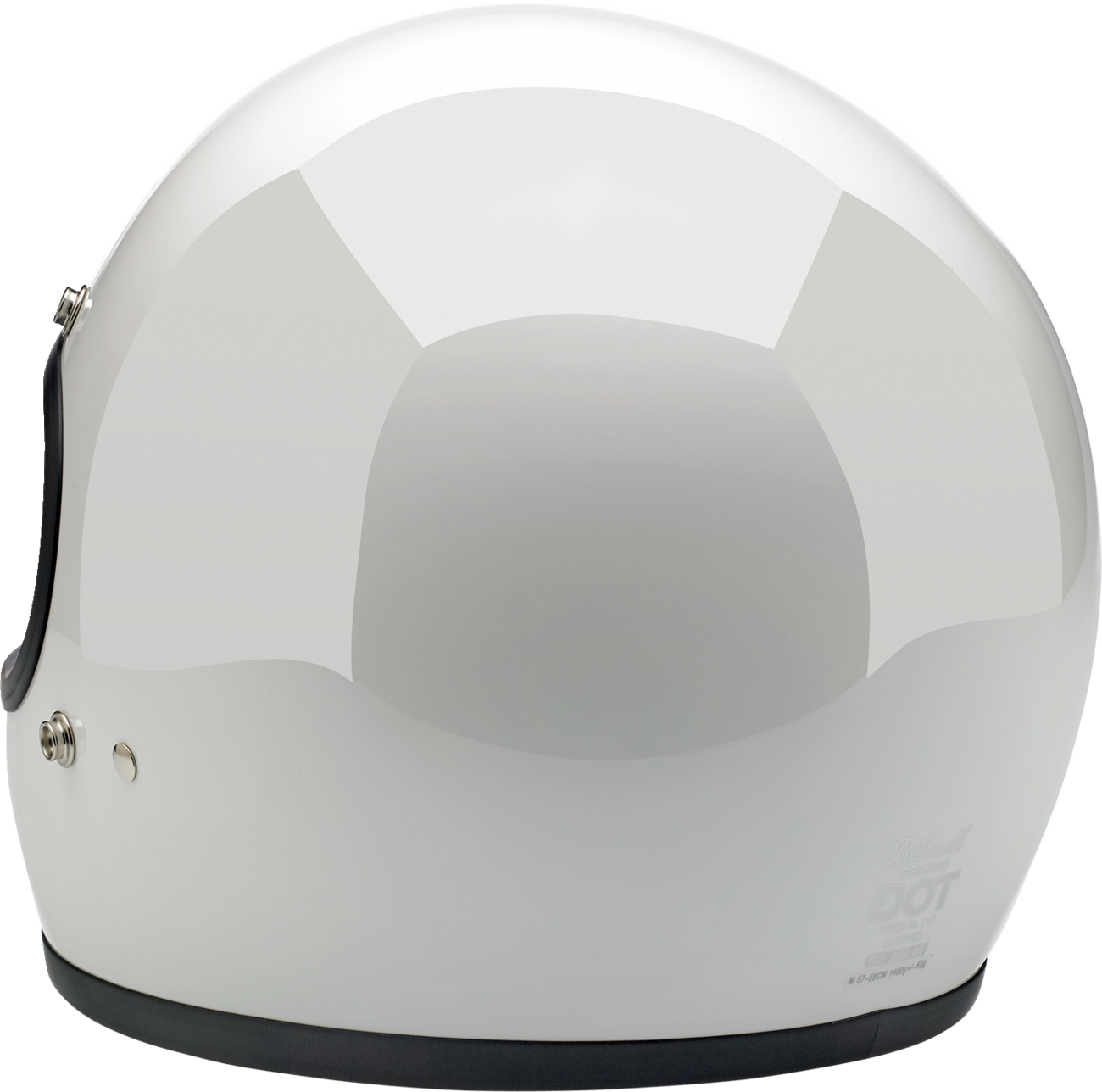 BILTWELL Gringo Helmet - Gloss White - Medium 1002-517-103