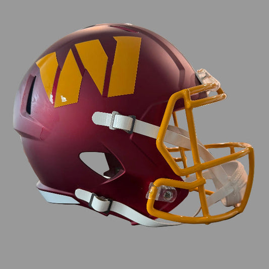 Washington Commanders Full Size Speed Replica Football Helmet 2025 Alternate On-Field - NFL