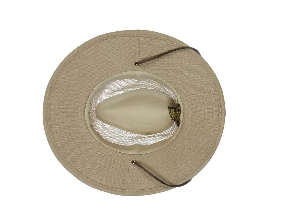 Dorfman Pacific Traveler - Canvas Outback Fedora Hat (Closeout)
