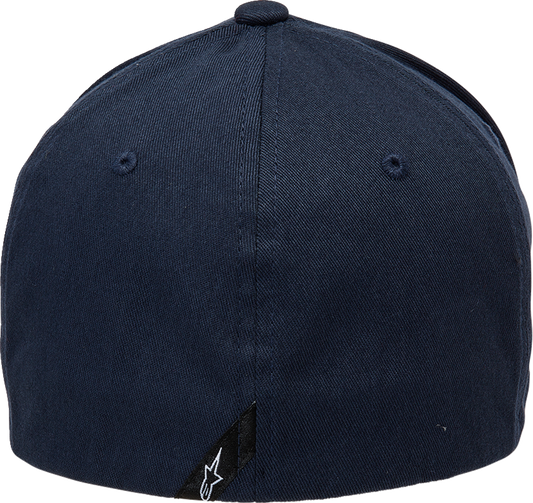 ALPINESTARS Linear Hat - Navy/Red - Small/ Medium 1230810057030SM