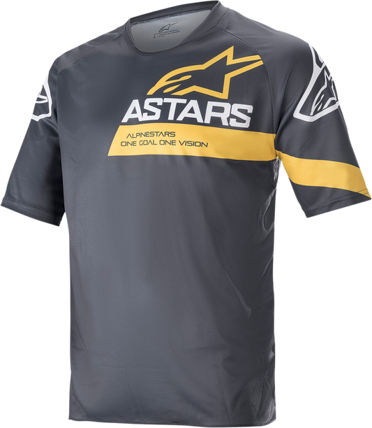 ALPINESTARS Racer V3 Jersey - Gray/Yellow - 2XL 1762922-1619-2X