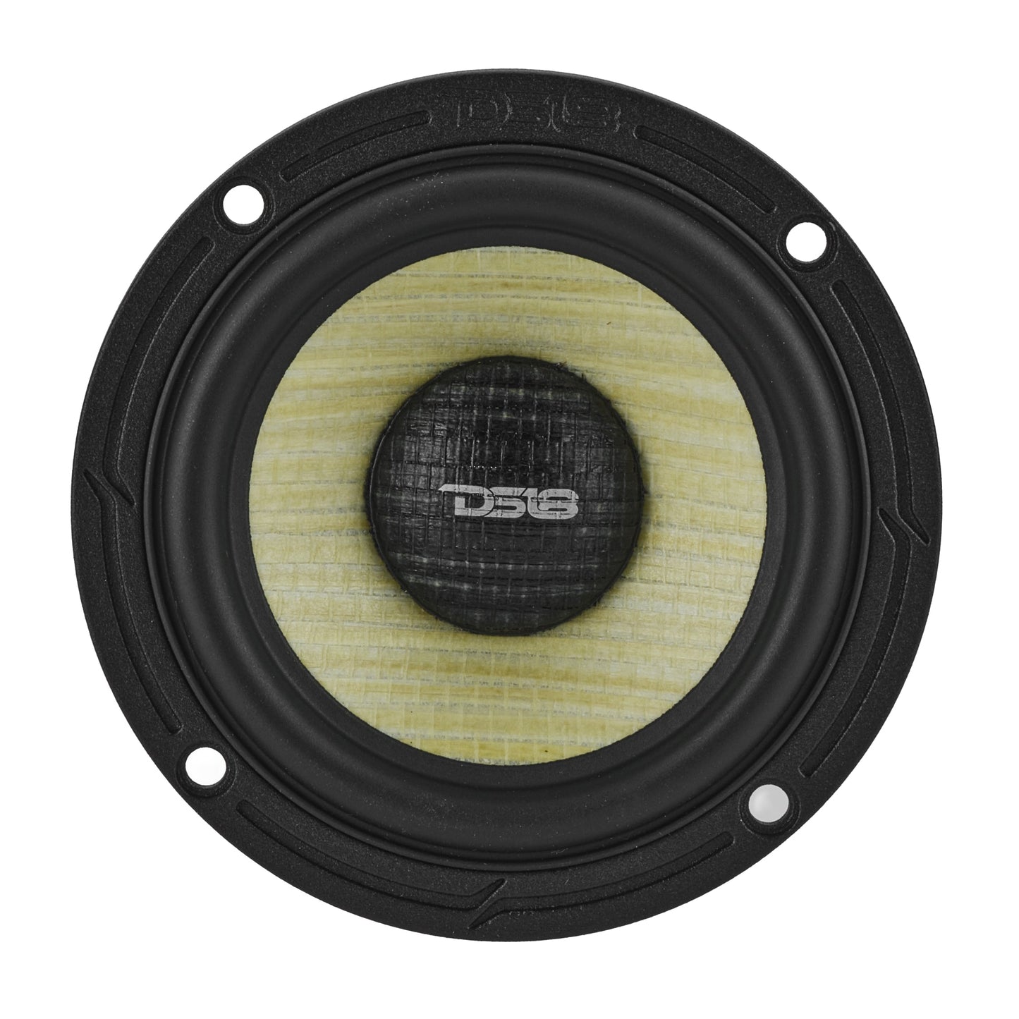 DXQ 6.5" 3-Way Component Speaker Set with Yellow Straw + Composite Foam Cone | 150W RMS 4-Ohm