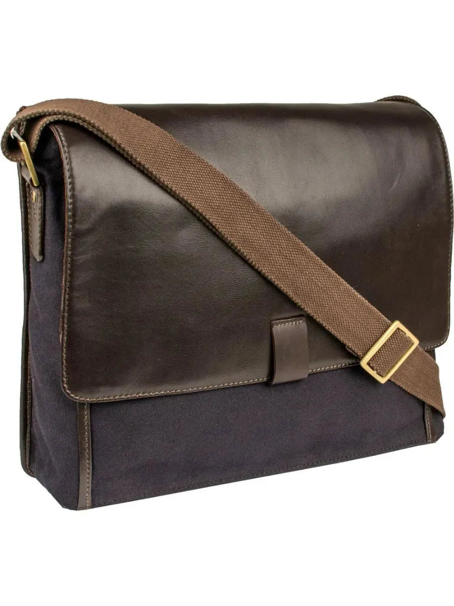 Scully Scholar's Journey - Leather Messenger Bag