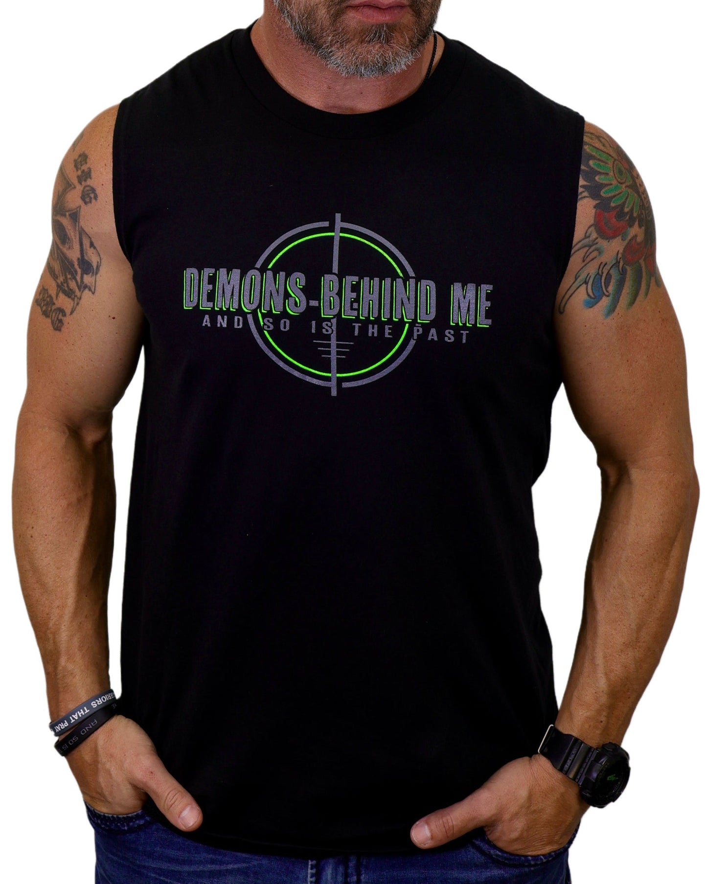 NEW "Hand Cannon" Cut-off Tee