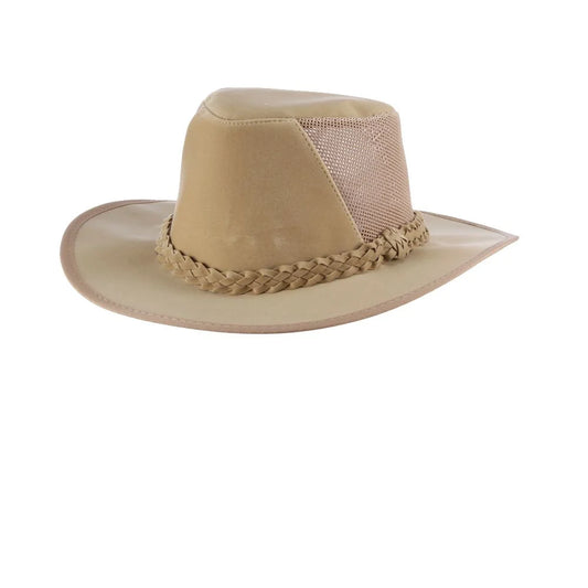 Dorfman Pacific Seabreeze - UPF 50+ Canvas Australian Hat