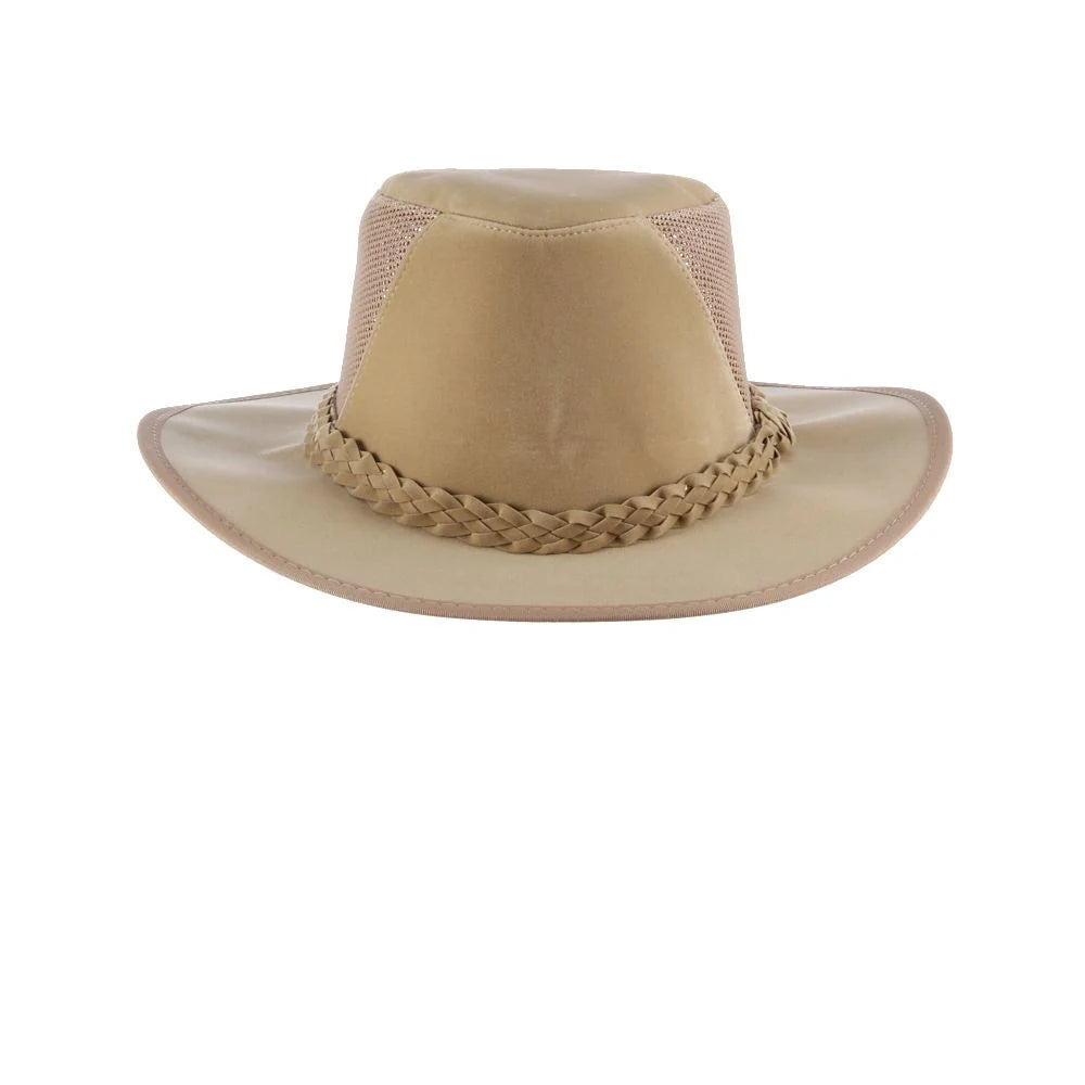 Dorfman Pacific Seabreeze - UPF 50+ Canvas Australian Hat