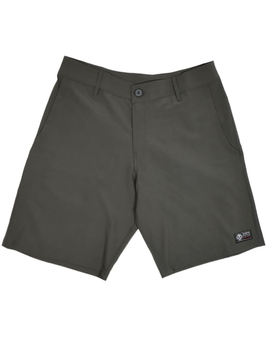 Gunmetal Stretch Hybrid Shorts