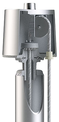 Aluminum Flagpole - Internal Rope Cam Cleat - Heavy Duty, Lifetime Warranty - Made in USA