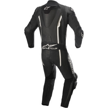 ALPINESTARS Missile v2 1-Piece Leather Suit - Black/White - US 38 / EU 48 3150122-12-48