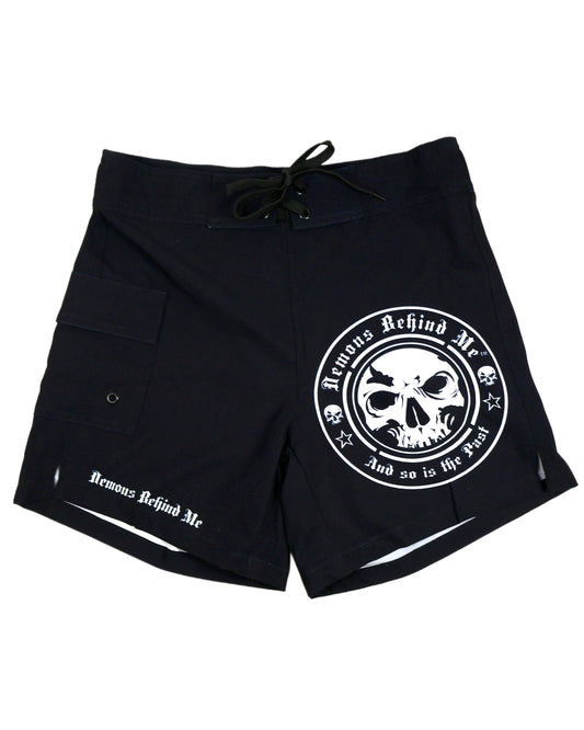 Women's Premium Black Stretch Board Short