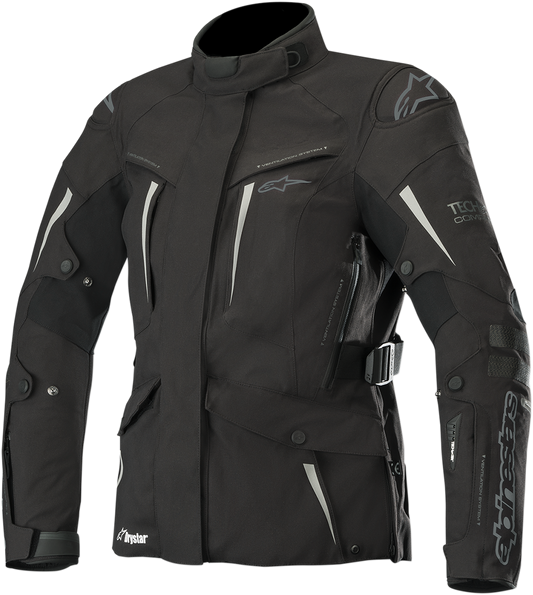 ALPINESTARS Stella Yaguara Drystar® Jacket - Black/Anthracite - XL 3213218-104-XL