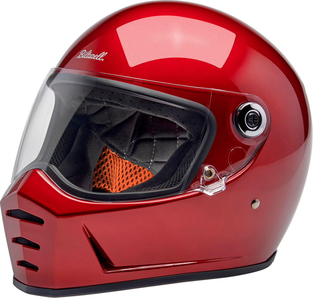 BILTWELL Lane Splitter Helmet - Metallic Cherry Red - Large 1004-351-504