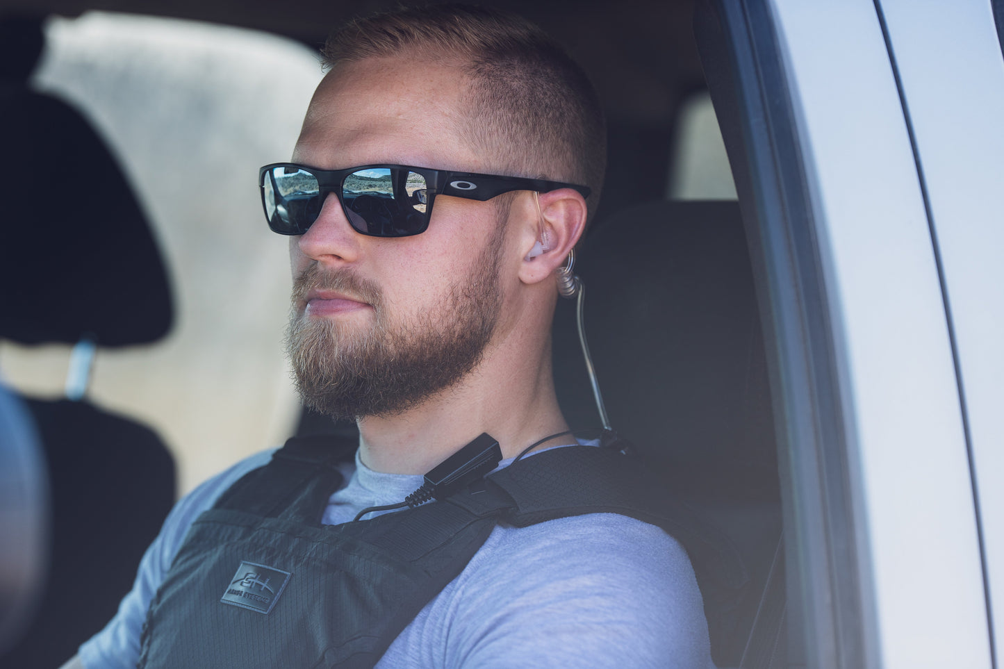 Tactical Mic & Earpiece Kit - Hardwired Harris: XL-150/P, XG-100/P, XL-185/P/Pi, XL-200/P/Pi, XL-400