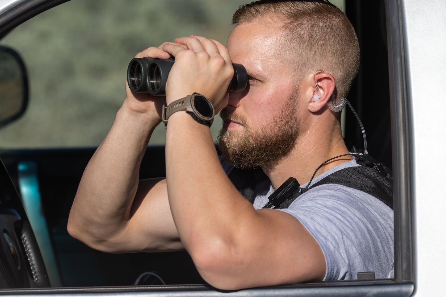 Mic & Earpiece Radio Kit - Quick Disconnect (Hirose) Icom IC-F306IT/S, IC-F30G, IC-F30GS, IC-F30GT, IC-F3161, IC-F31GS, IC-F31GT, IC-F406IT/S, IC-F40G, IC-F40GS, IC-F40GT, IC-F4161, IC-F50, IC-F50V, IC-F60, IC-F60V, IC-F70, IC-F80, IC-M88 & More