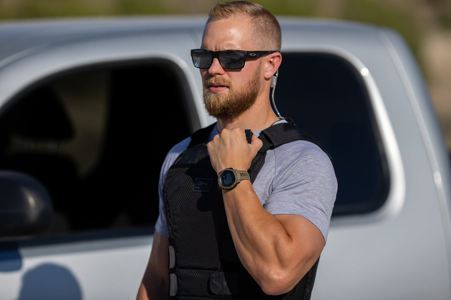 Mic & Earpiece Radio Kit - Quick Disconnect (Hirose) Harris(L3Harris) HPD250 Momentum & More