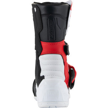ALPINESTARS Kids Tech 3S Boots - Red/Black/White - US 11 2014524-2030-11