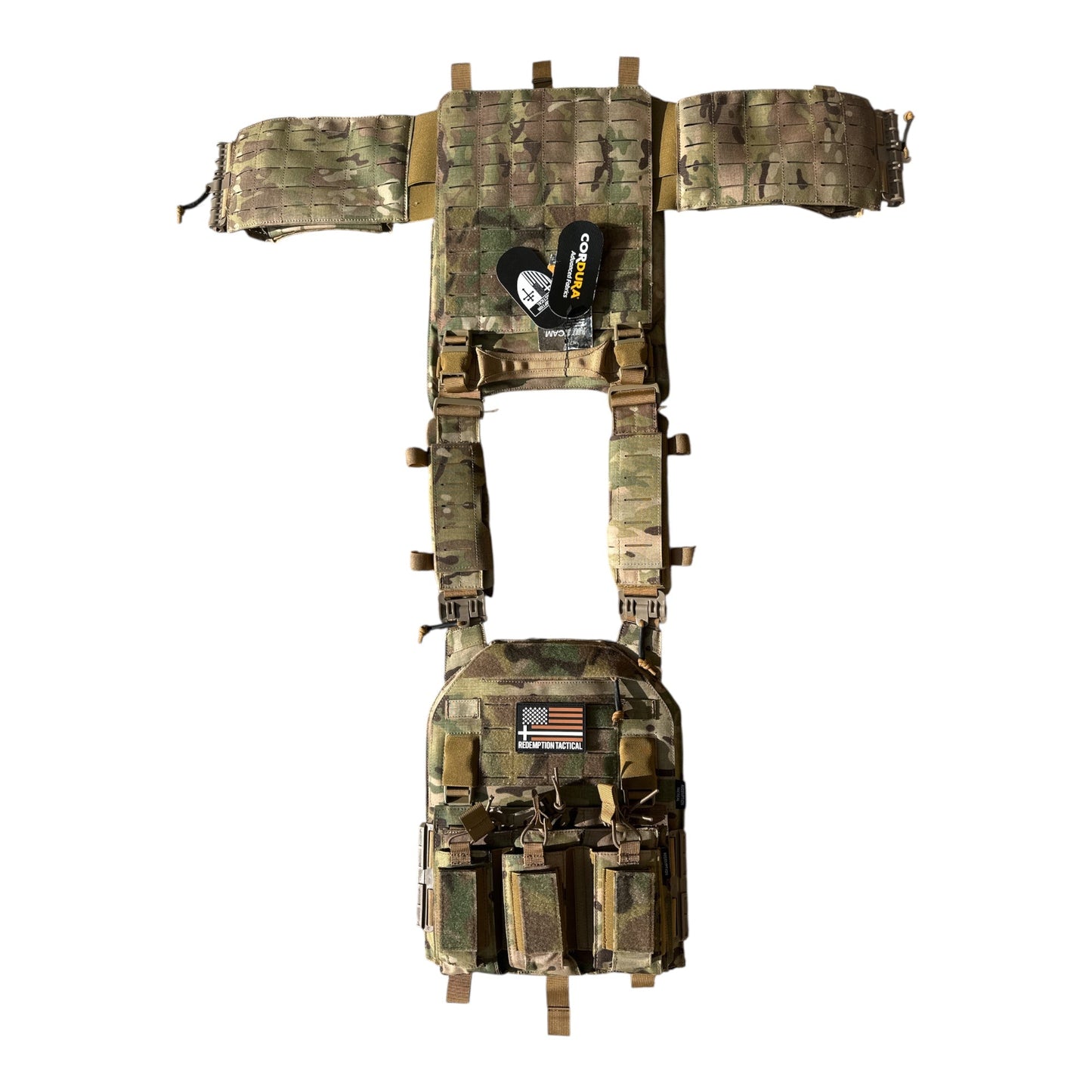 Redemption Tactical CRUSADER 2.0® V4 ARMOR FULL KIT COMBO PACKAGE LIGHTWEIGHT LEVEL IV  (2) 10x12 Front/Back Plates (2) 6x8 Side Plates (Level IV)