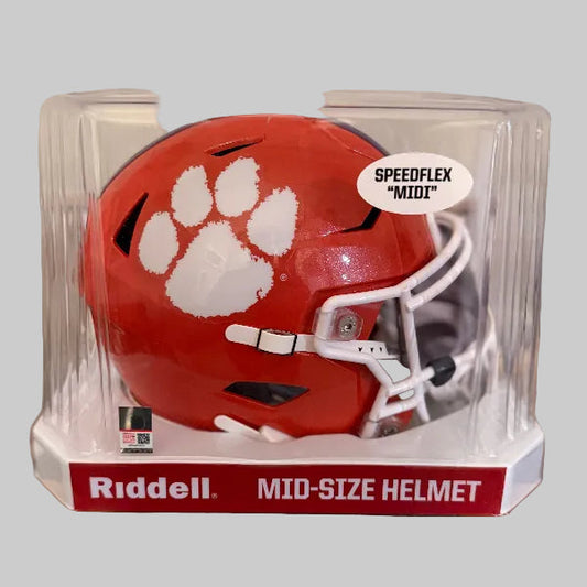 Clemson Tigers NCAA Mid Size SpeedFlex Helmet NCAA