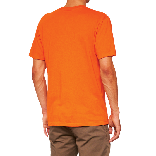 100% Icon T-Shirt - Orange - XL 20000-00043