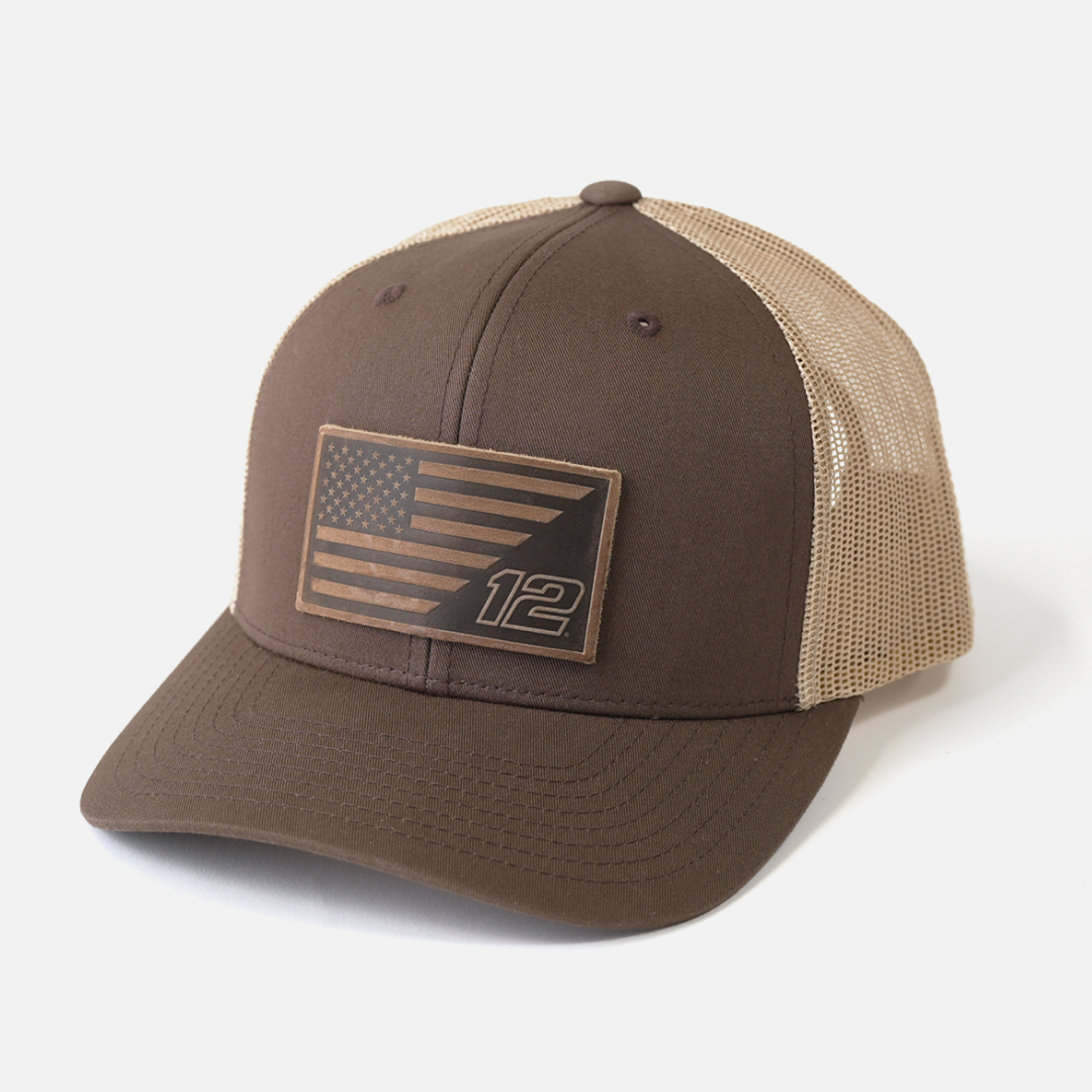 #12 American Flag Hat