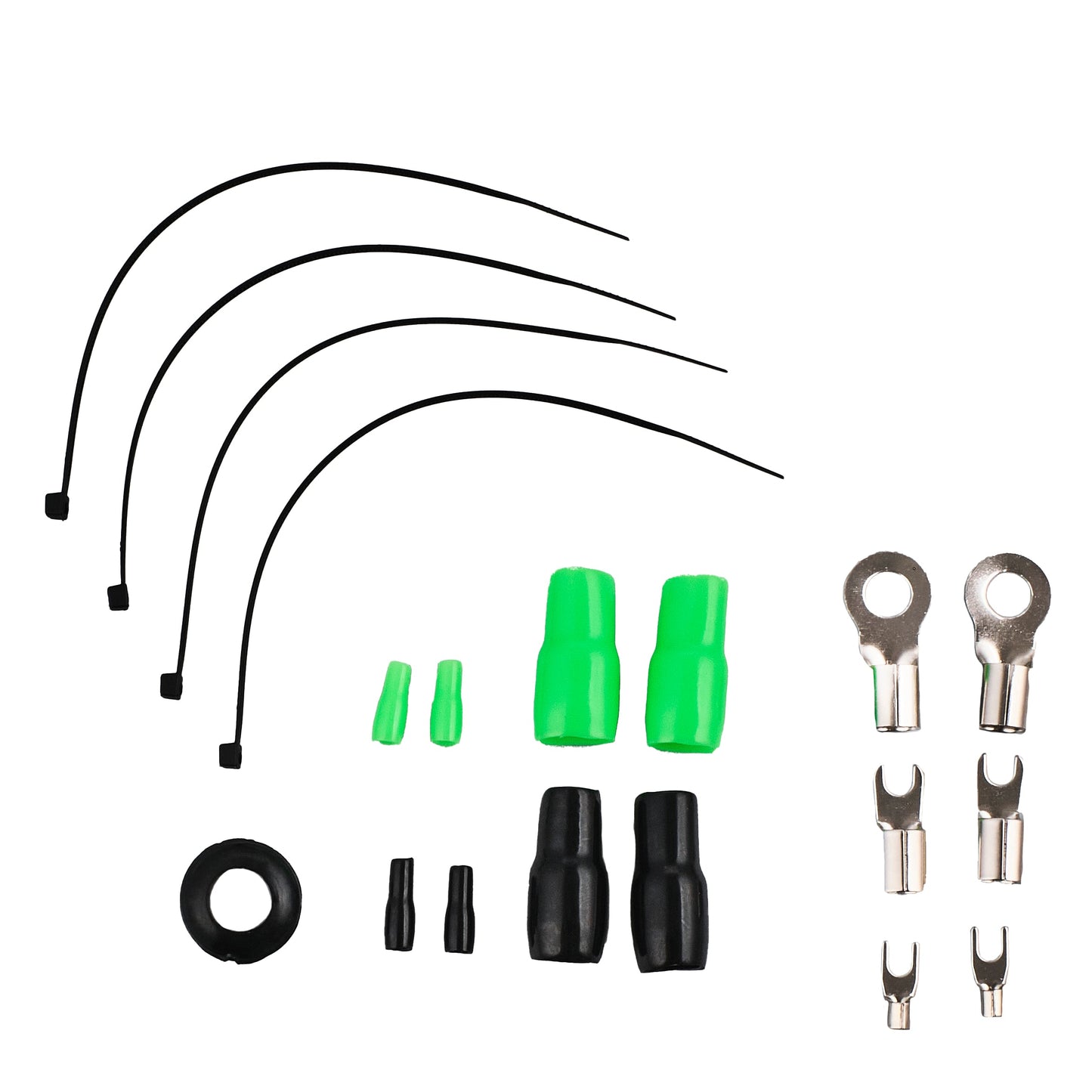 4-GA Amplifier Installation Kit - GREEN