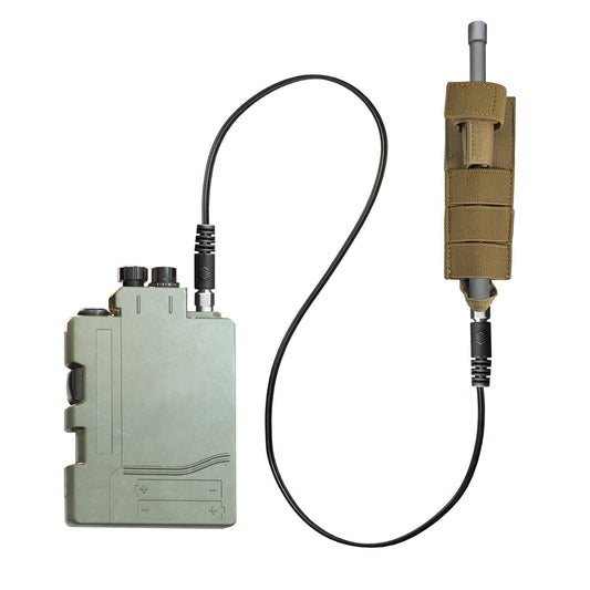 Tactical Antenna Relocation Kit(Black, Tan, or Green) - Harris/Selex/Marconi /Bowman SPR, PRR, & IISR Radios