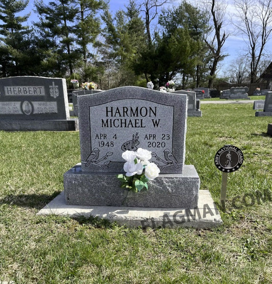 Army National Guard Grave Marker | Made in USA