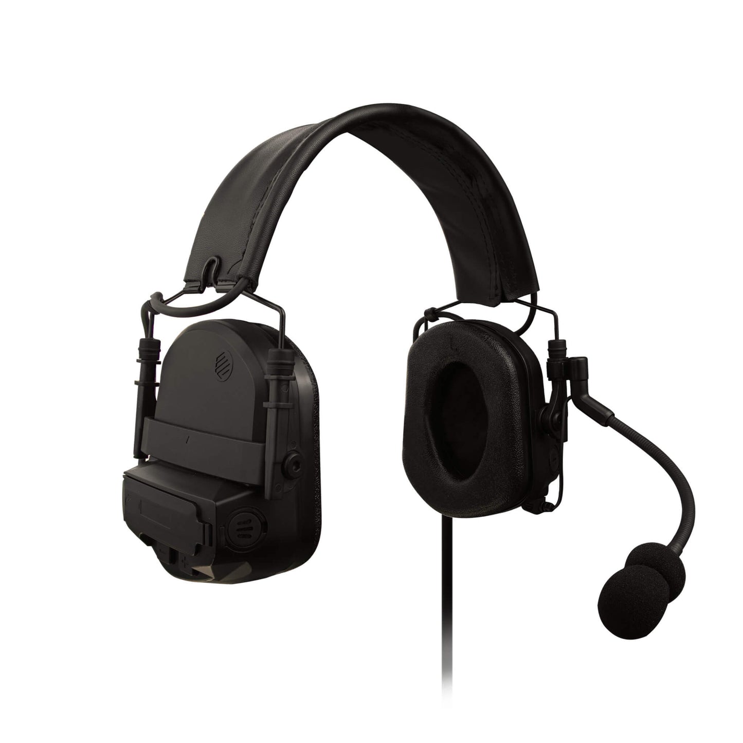 PolTact V2 Tactical Comms Headset w/ Active Hearing Protection - Headset Only - NATO Wired