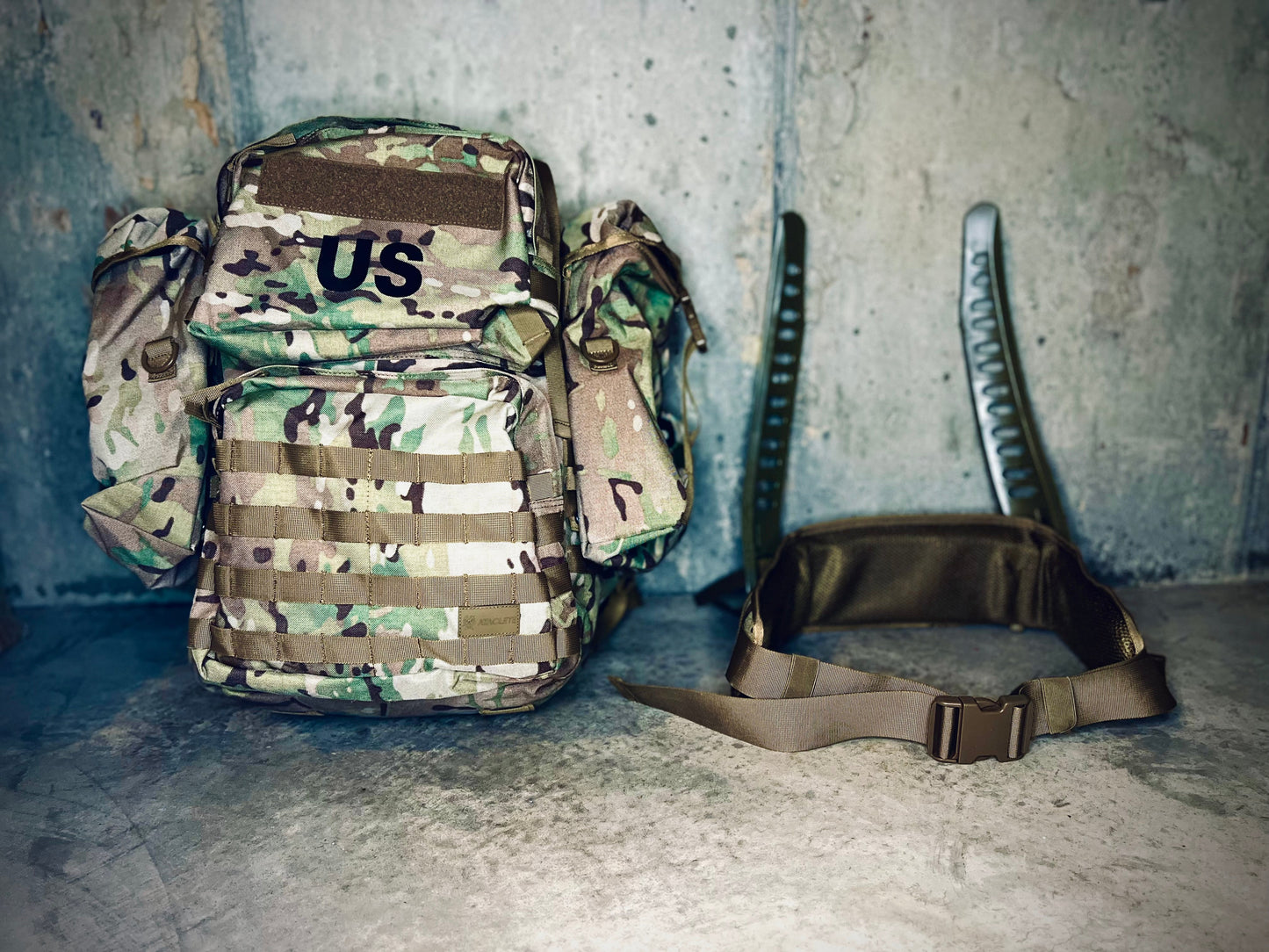 US Army MOLLE II Medium Pack - Rucksack with Frame - US Made - OCP