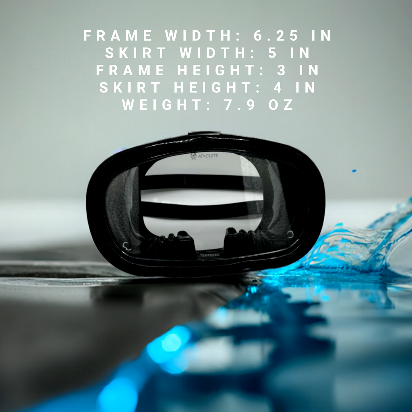 USAF Spec-War Dive Mask and Snorkel Combo