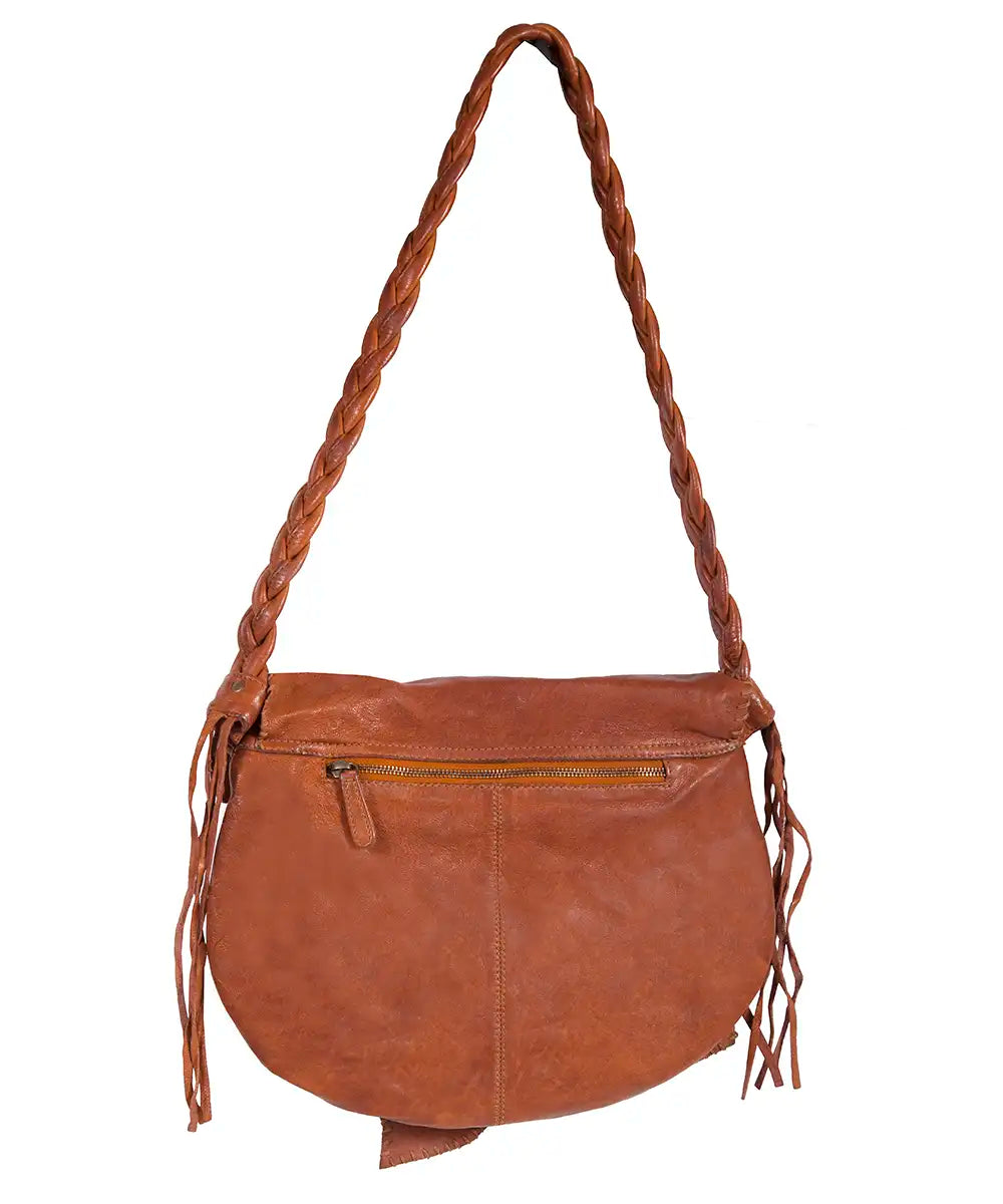 Scully Canyon Muse Leather Saddle Bag - Women's Handbag