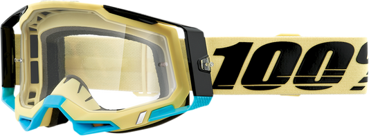 100% Racecraft 2 Goggles - Airblast - Clear 50121-101-11