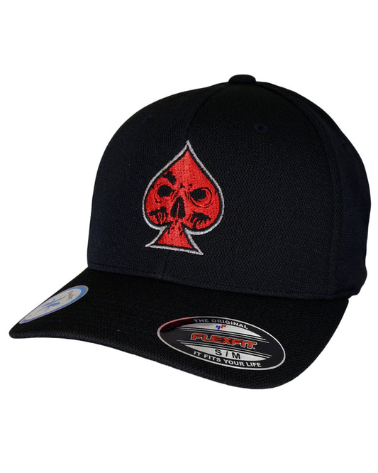 Black Never Fade "The Gambler" Fitted Cap