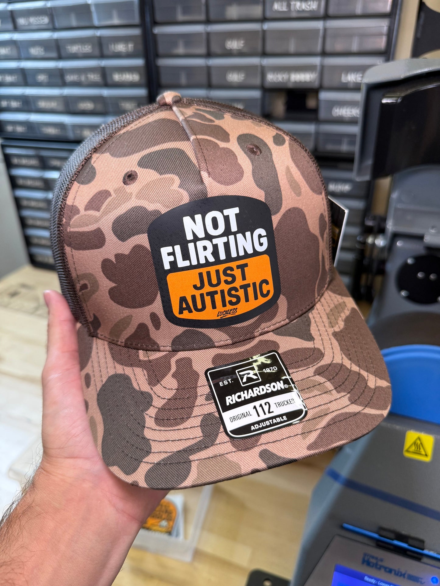 Not Flirting Hat
