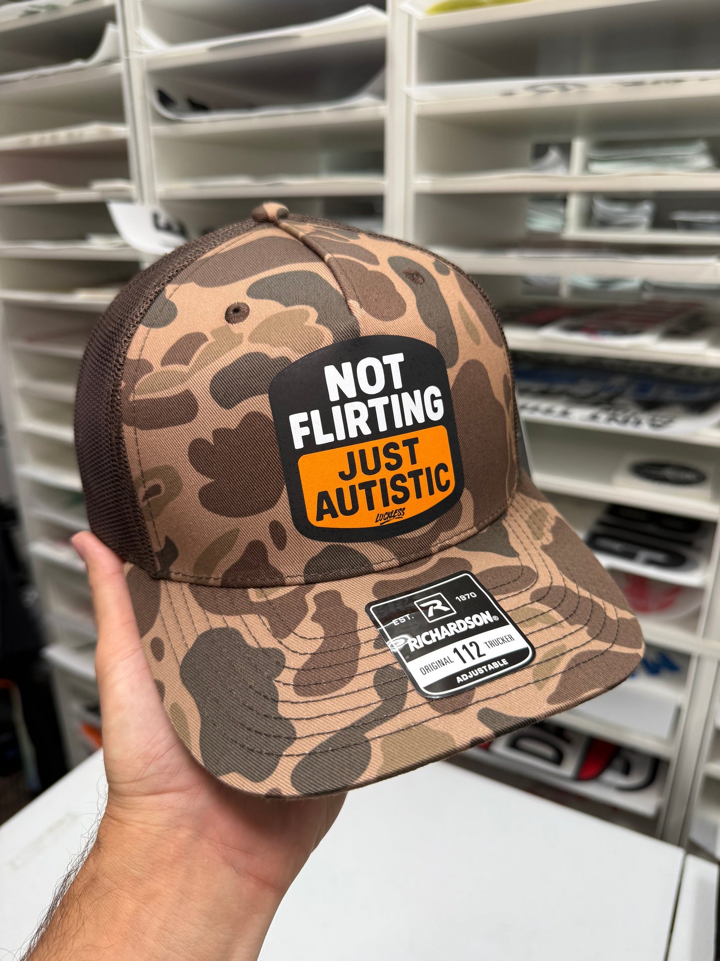 Not Flirting Hat
