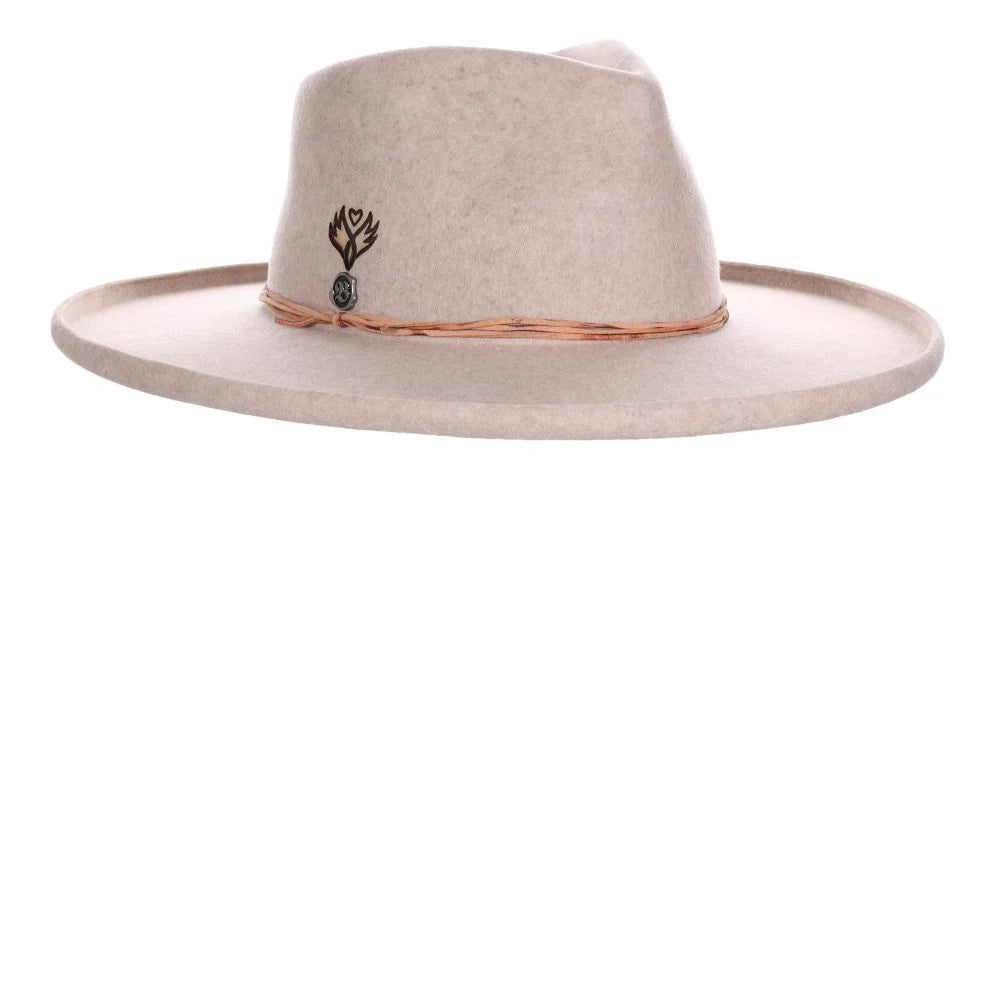 Biltmore The Bones - Wide Brim Wool Felt fedora Hat