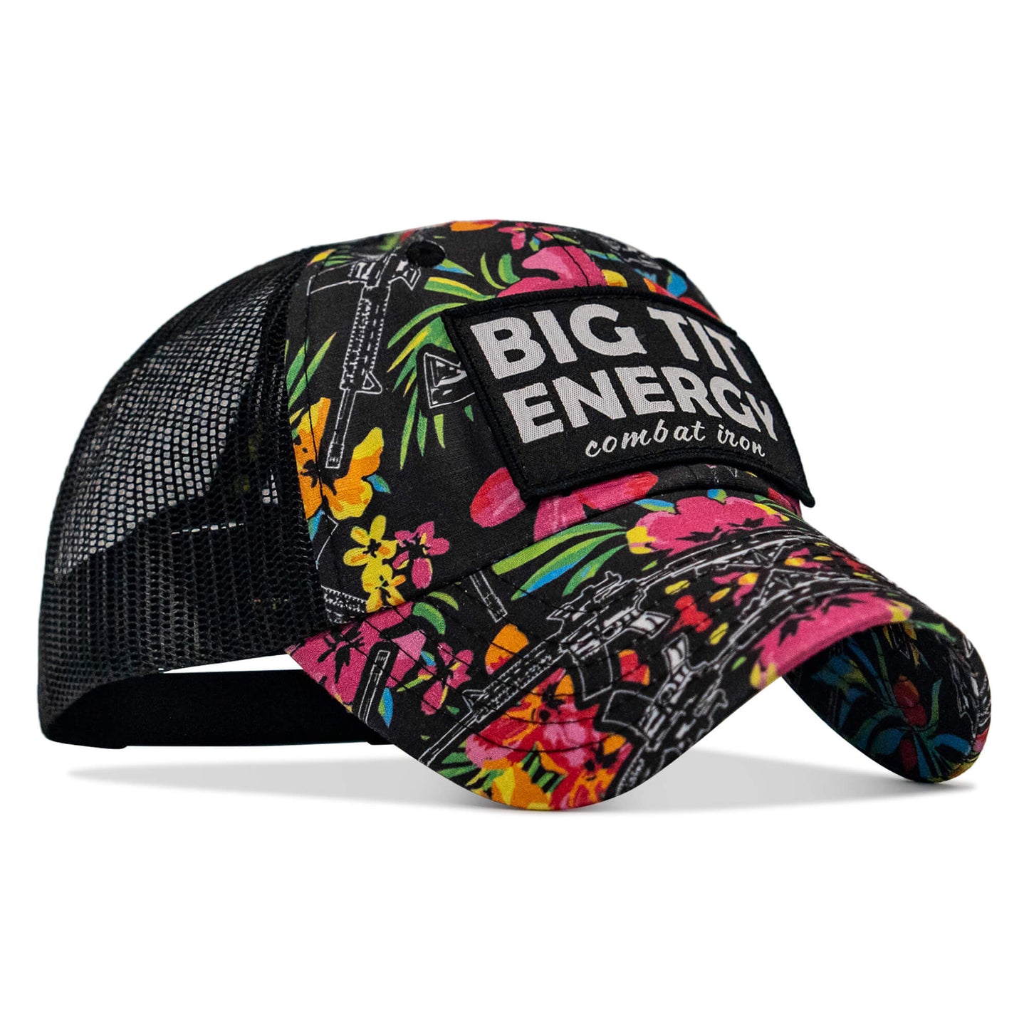 Big Tit Energy Patch Ripstop Mesh Snapback Hat