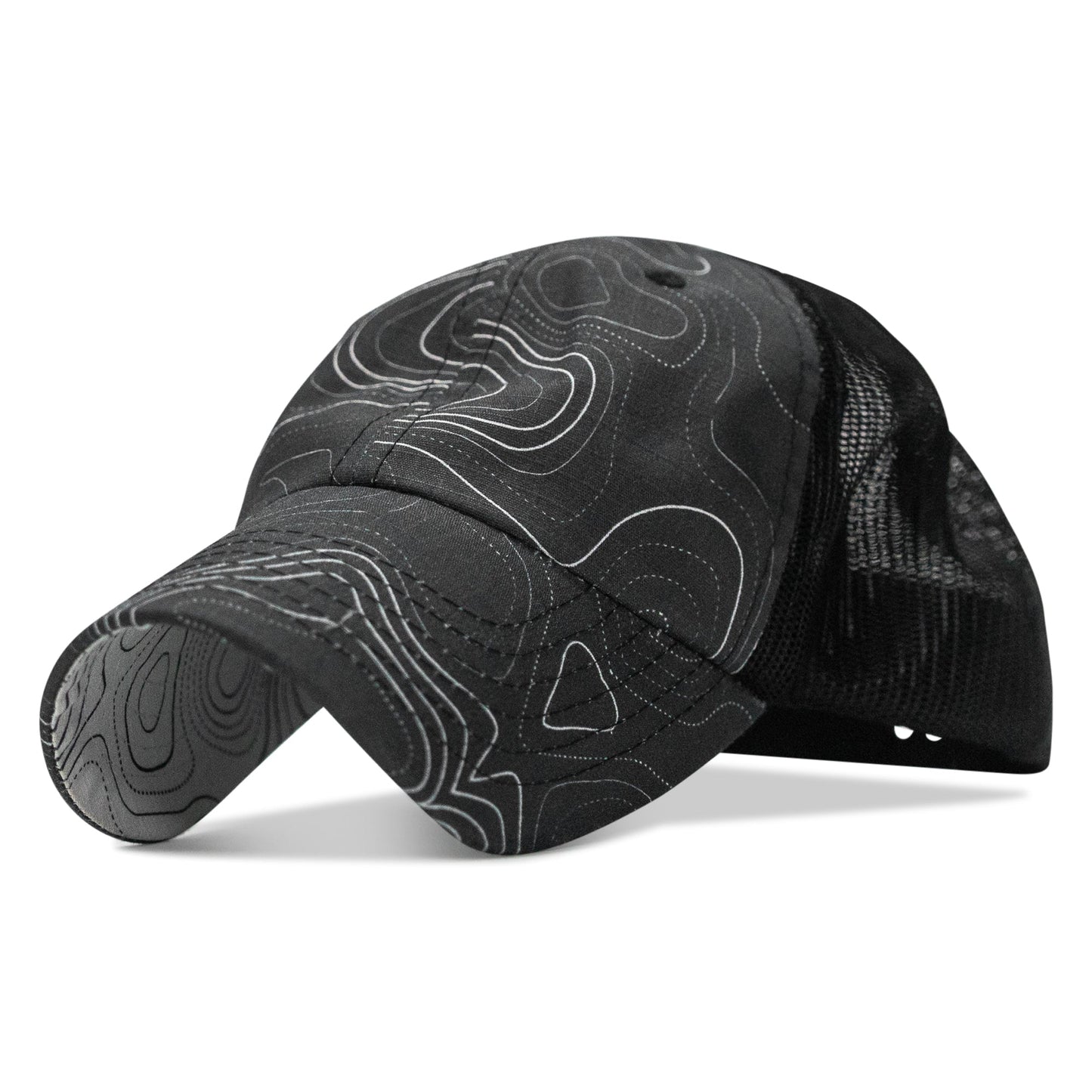 Ripstop Mesh Snapback Hat [no patch]