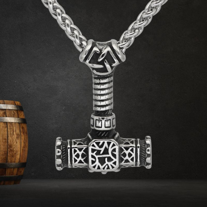 Thor's Hammer Mjolnir Necklace