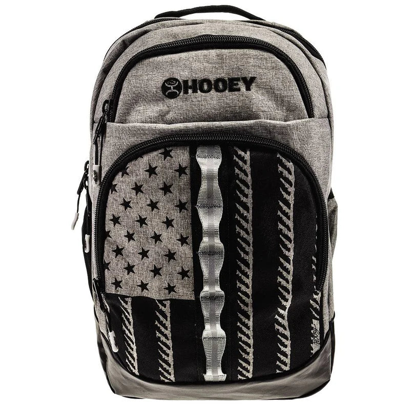 HOOey "Ox" Flag (Grey/Black) - Backpack