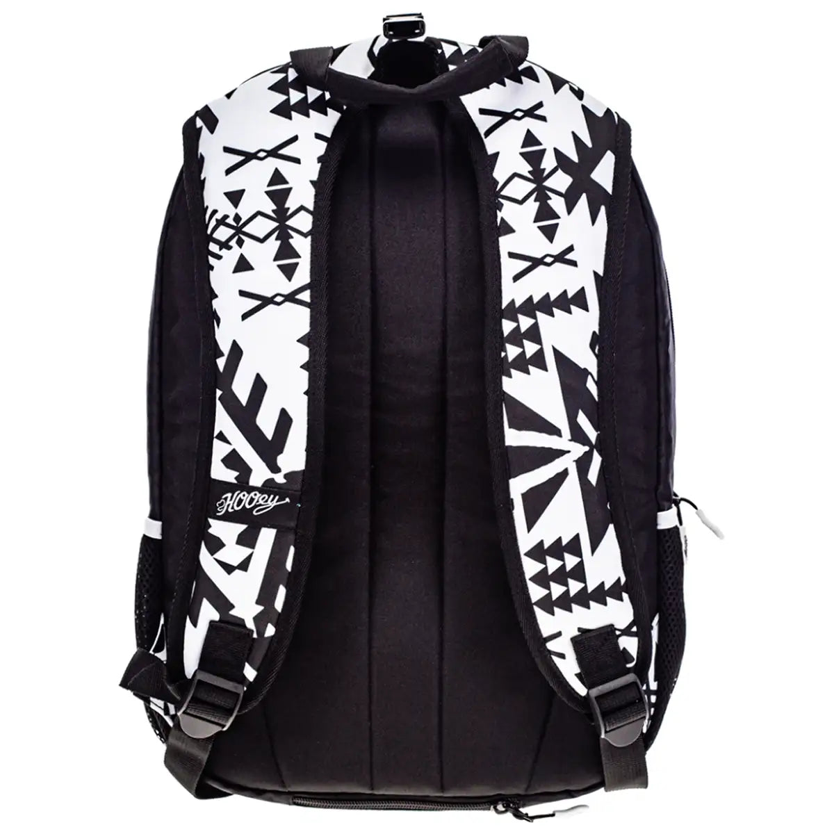 HOOey "Rockstar" Puebla Stone Aztec Pattern (Black/White) - Backpack