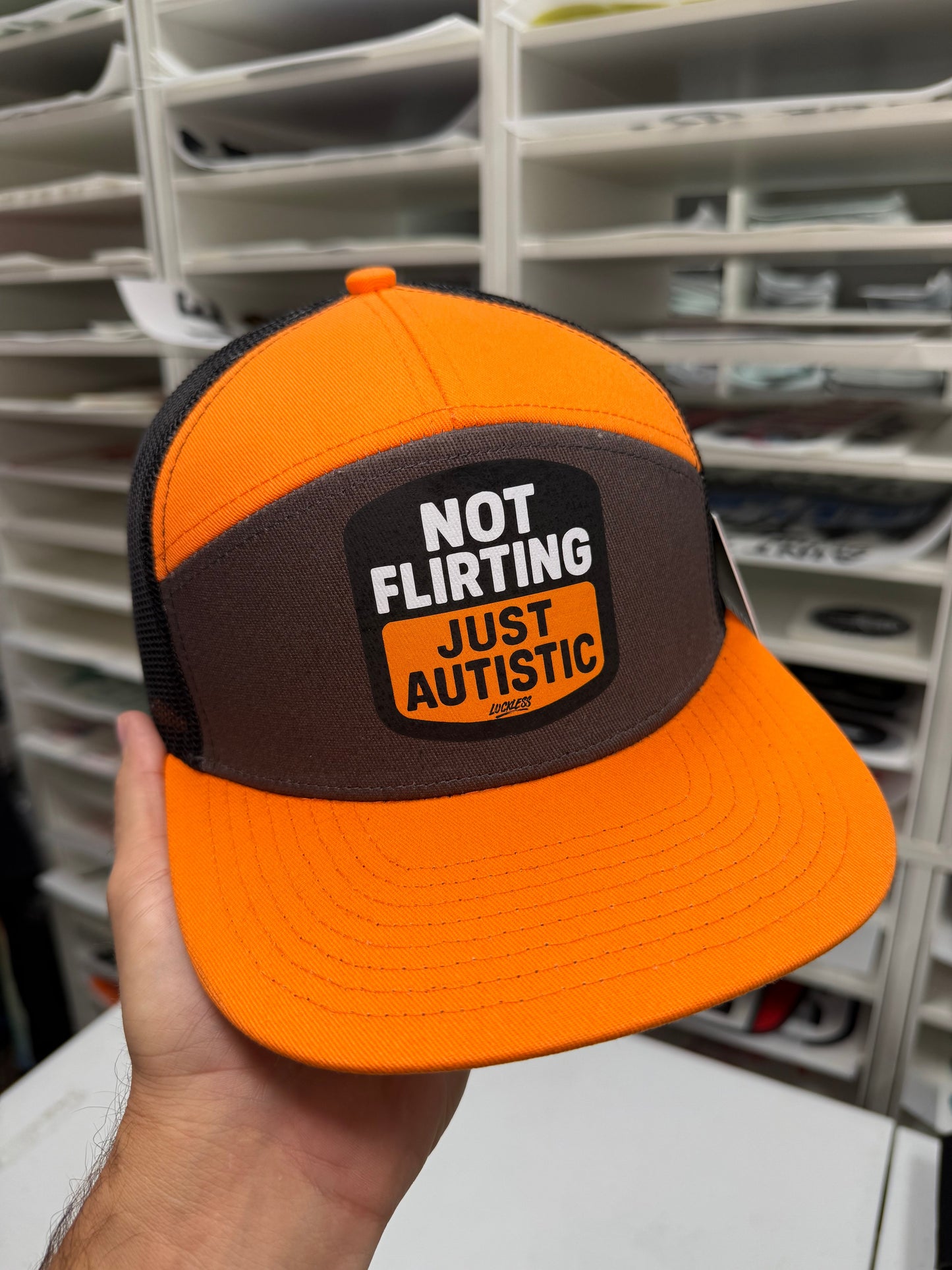 Not Flirting Hat