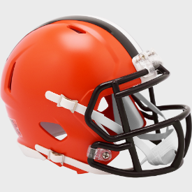 Cleveland Browns 2020 to 2023 NFL Mini Speed Throwback Helmet